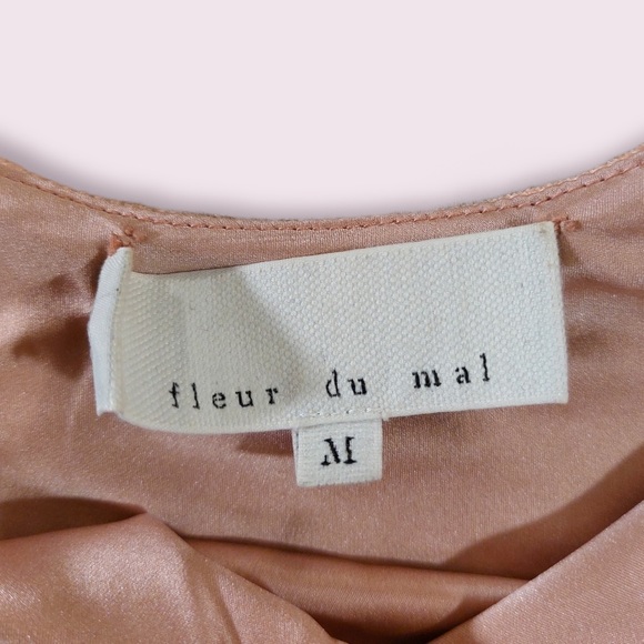 Fleur Du Mal Pink Velvet Cami - Picture 5 of 10